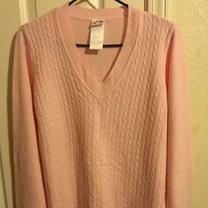 Pink sweater